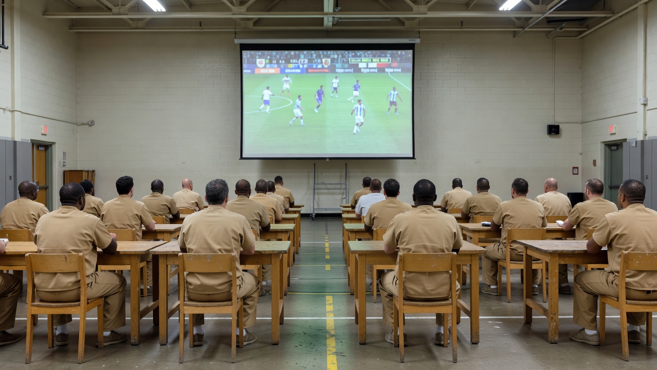 Rikers Island Rewards Model Inmates With World Cup Semifinal Watch Party